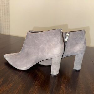 Ivanka Trump suede booties